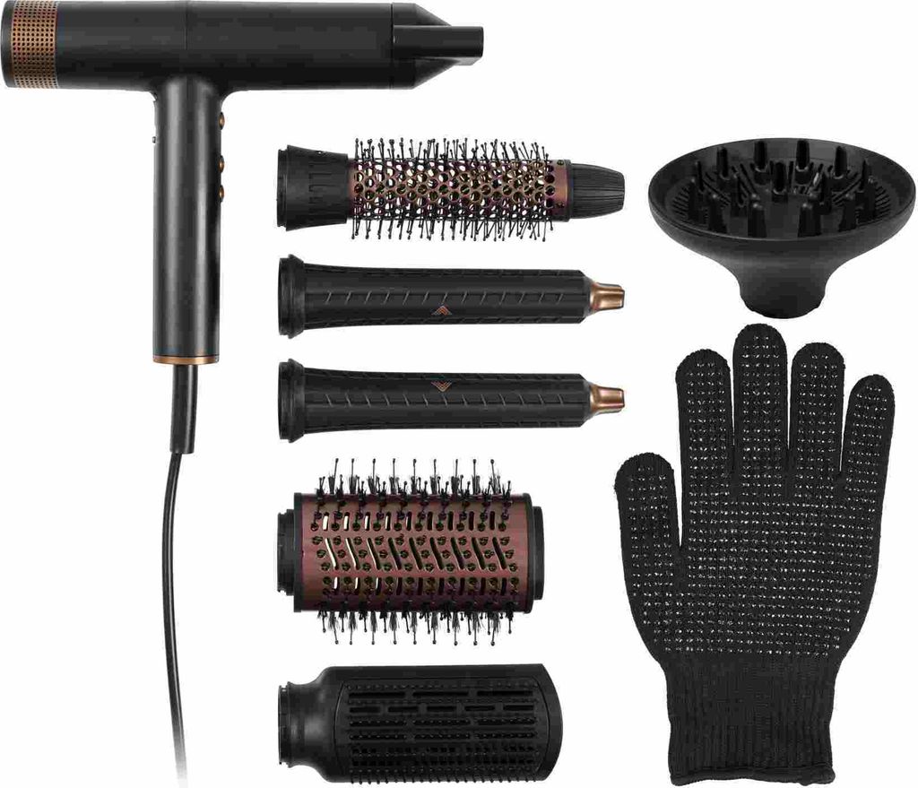Princess 529205 Profi-Airstyler 7-in-1 Haartrockner Produktbild 