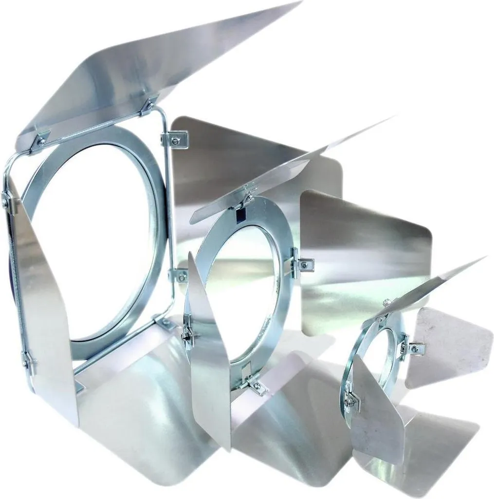 Coupe-flux Argenté pour Spot PAR-30 Limiteur d'Aile de Scène EUROLITE