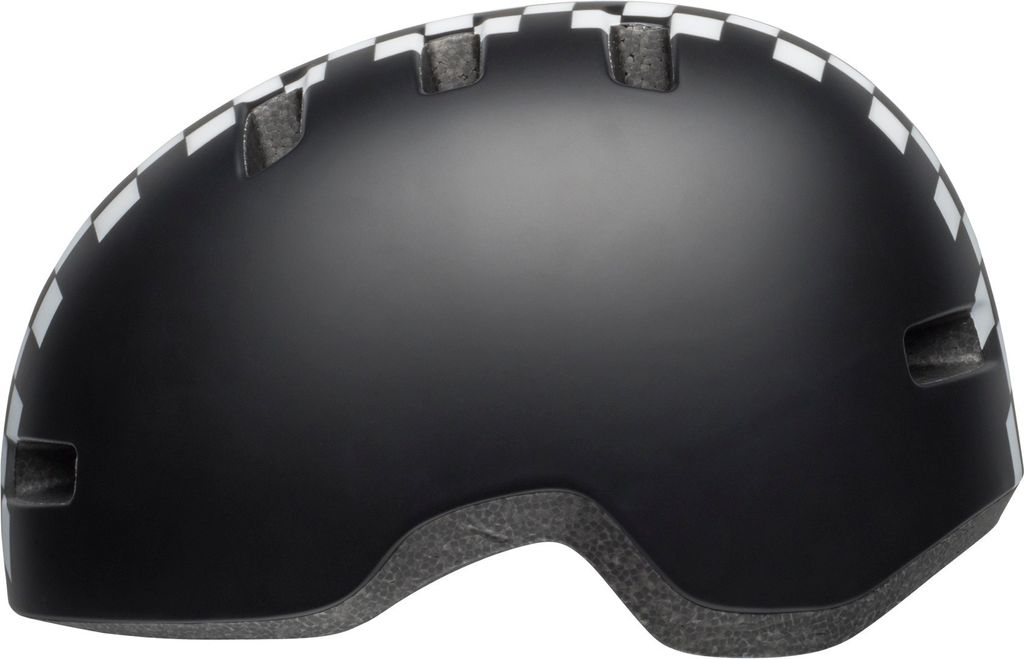 Bell Lil Ripper matte black/white check Fahrradhelm 45-52cm Kinder
