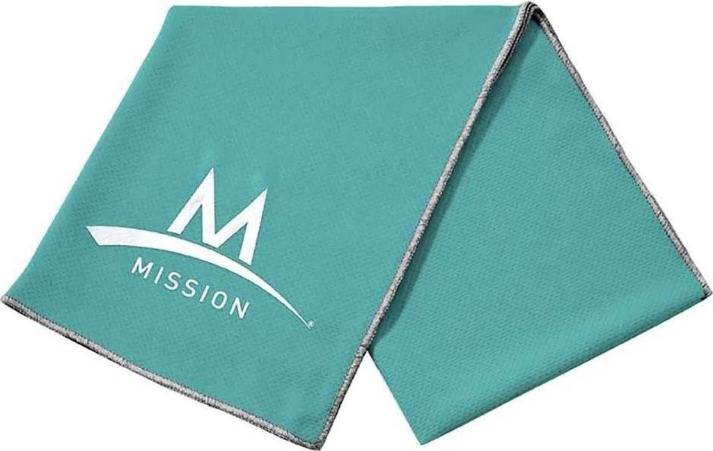 Mission Tech Knit Cooling L Handtuch Grün 84 x 31 cm Mann Produktbild 