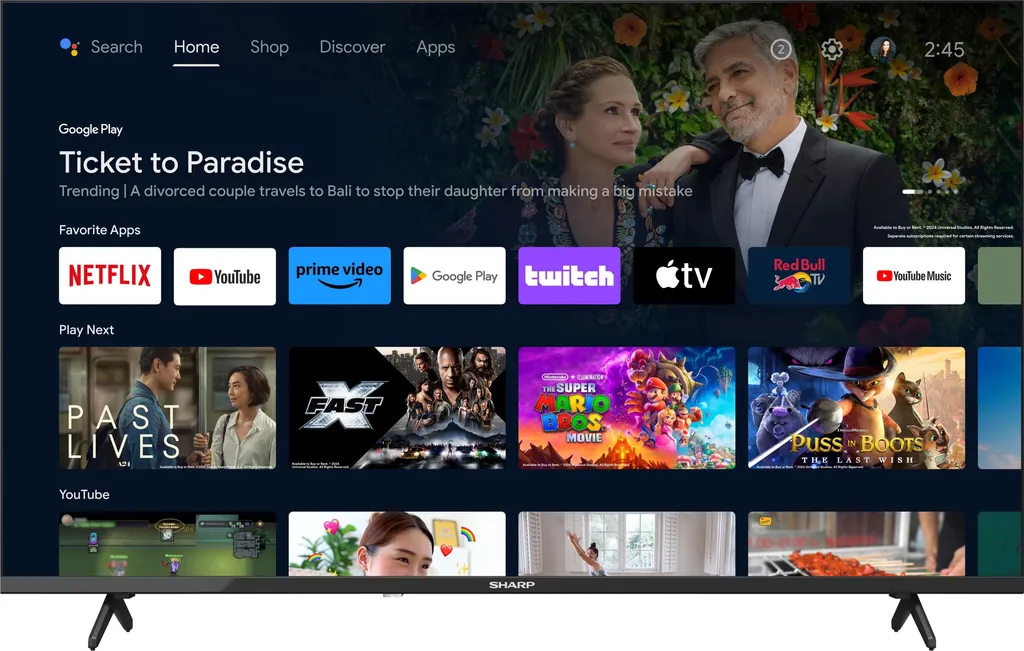 TV Connectée Sharp 40FH2EA Full HD 101cm avec WiFi et Image Active - 8