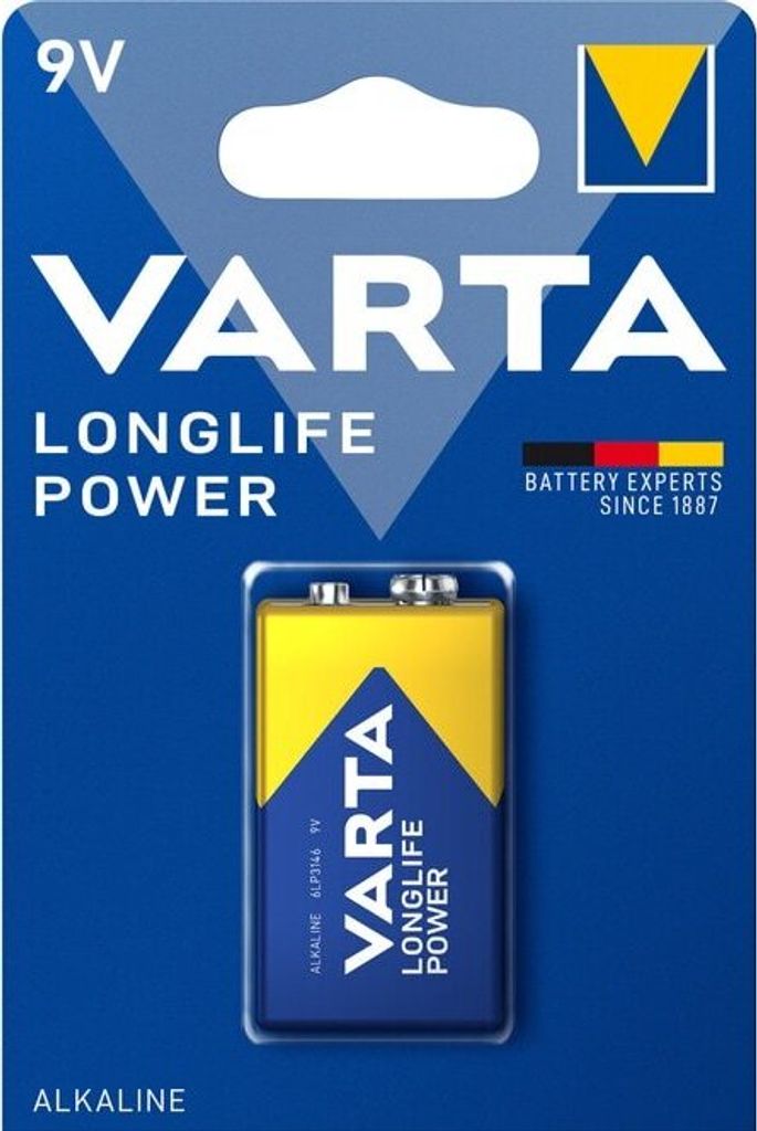 Varta Batterie 9V-Block - 6LR61