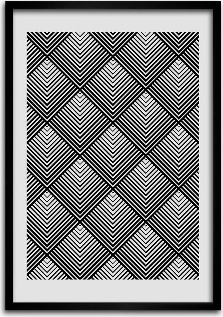 Bild - Bilderrahmen - 50 cm x 70 cm - MDF - Rahmen - Produktbild 