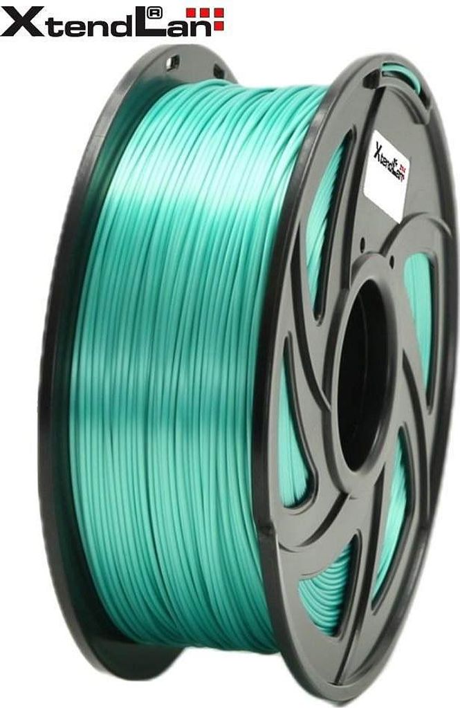 XtendLAN PLA filament 1,75mm lesklý zelený 1kg