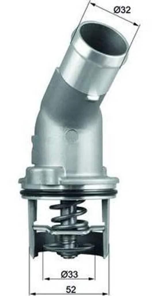Thermostat haute performance pour Audi - Régulateur de température durable - 2