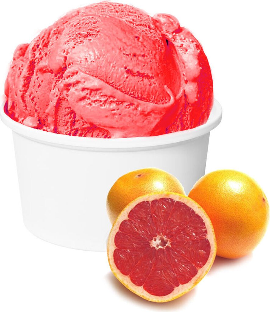 Grapefruit Low Carb Eis Pulver Vegan Zucker-, laktosefrei 10 kg