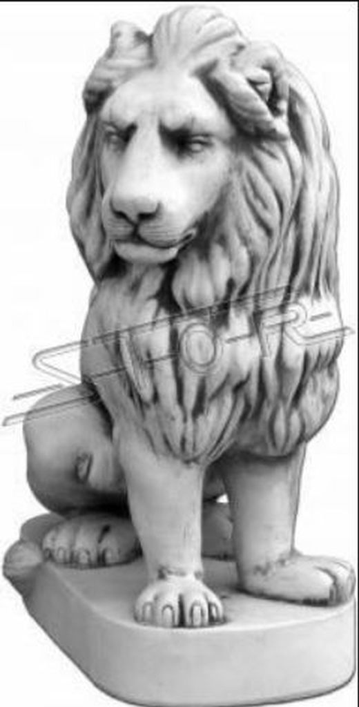Löwe Gartenfigur Terrassen Garten Skulptur Figuren Skulpturen Statuen S103088