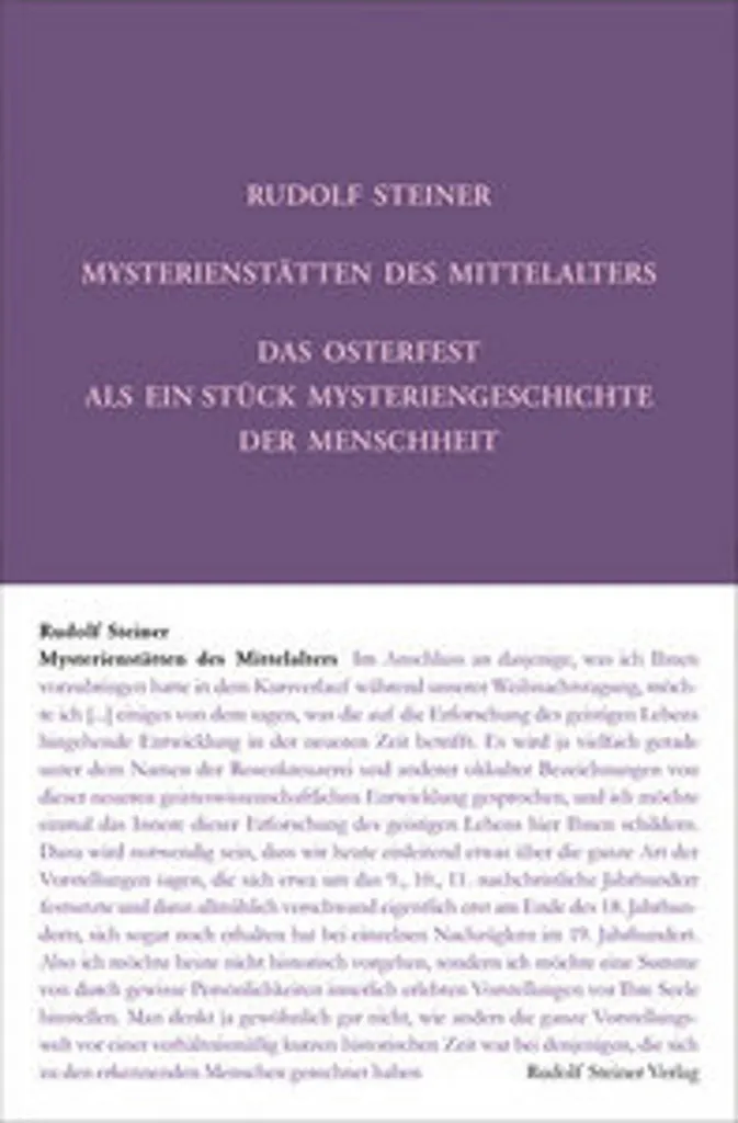 Mysterienstätten des Mittelalters : Rose-Croix et Initiation Moderne
