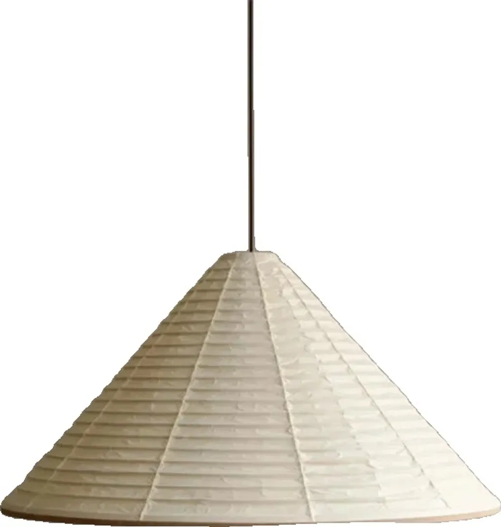 Petite suspension LED lumière douce - Style japonais avec télécommande