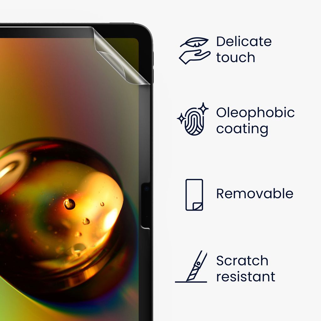 kwmobile 2x Schutzfolie kompatibel mit Apple iPad Air 11" Produktbild 2