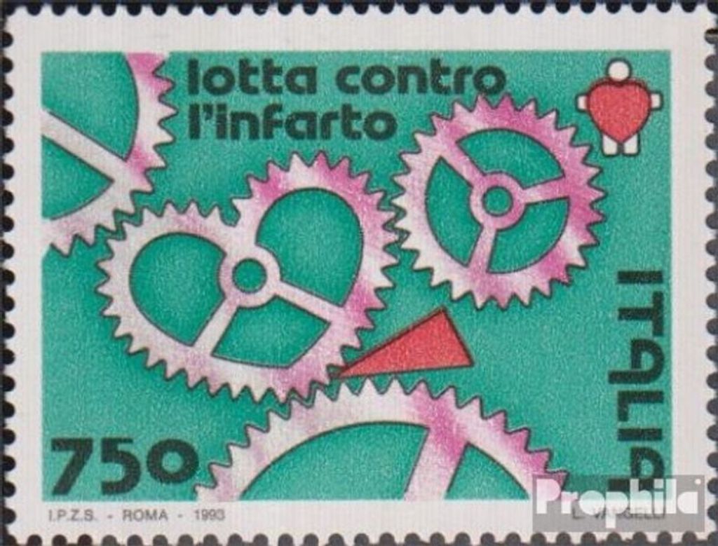 Briefmarken Italien 1993 Mi 2270 (kompl.Ausg.) postfrisch Gesundheitstag