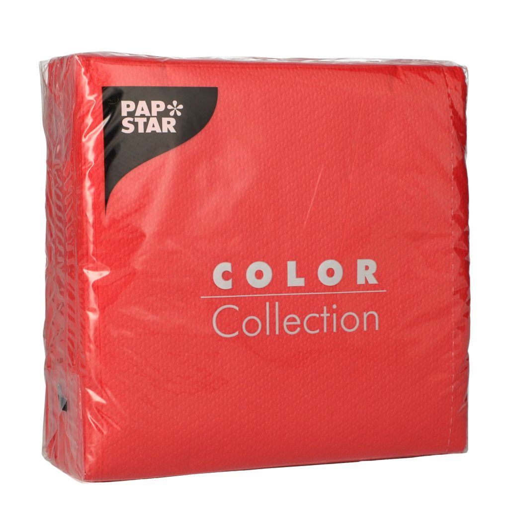 Papstar Tovaglioli Di Carta 3 Veli 33x33 Cm Colore Crema, 250 Pezzi, Certificati FSC, Produzione Sostenibile