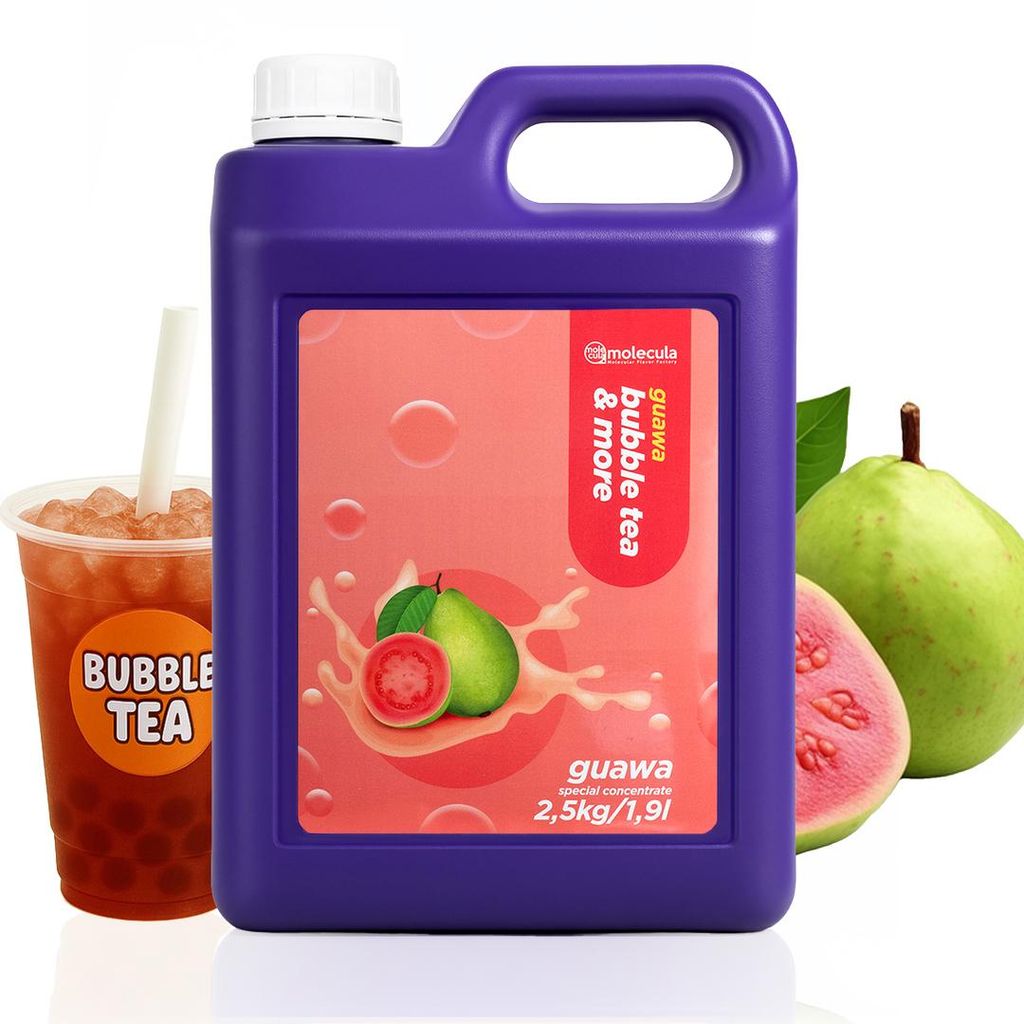 SIRUP FÜR BUBBLE TEA 2,5 l KONZENTRAT-SAFT-Guave Produktbild 