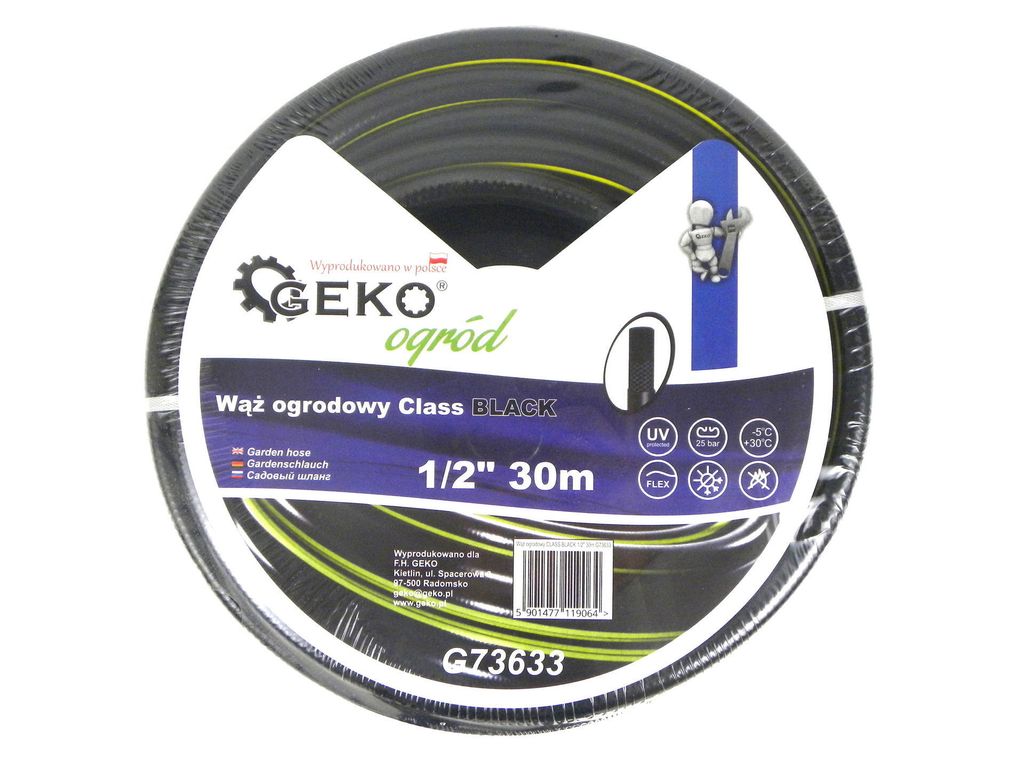 Záhradná hadica 30m 1/2" Black 00946 Obrázok produktu 