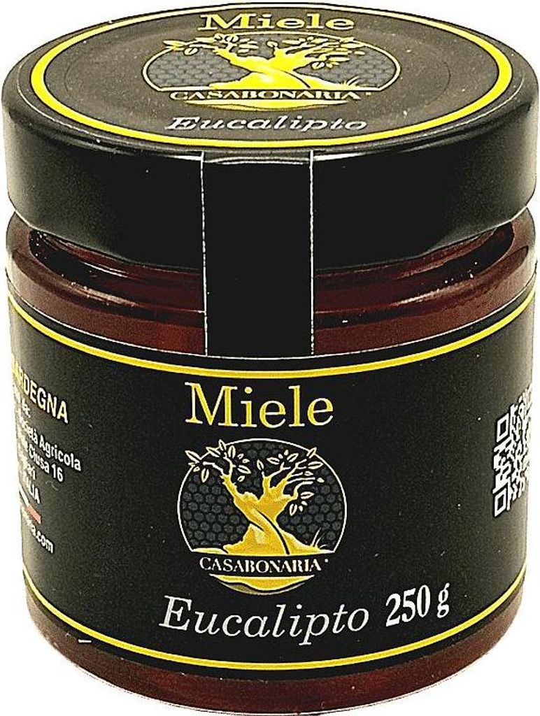 Casa Bonaria - Eukalyptushonig 150 g - Italienischer Blütenhonig - Handwerklich hergestellt