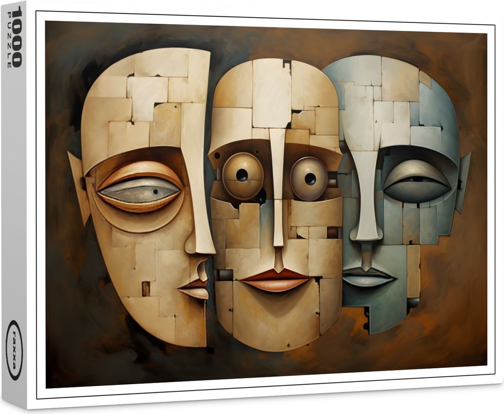 raxxa Premium-Puzzle "Whimsical apathetic 2", 1000 Teile