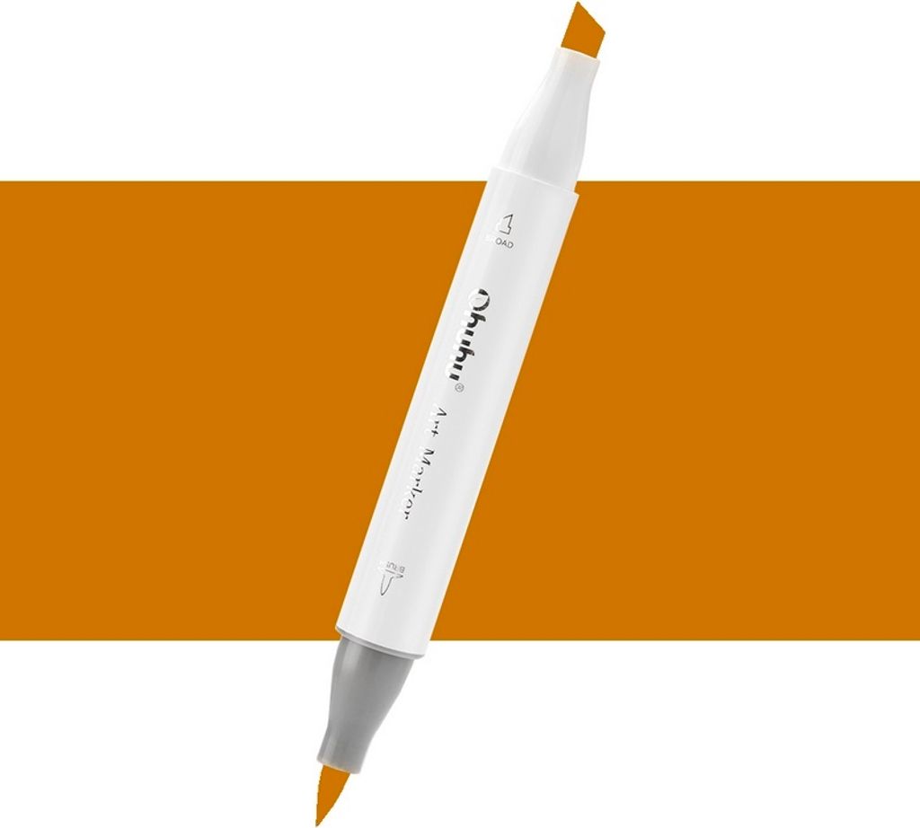 Lihová fixa OHUHU oboustranná Brush & Chisel, Y180 Shallow Obrázek produktu 