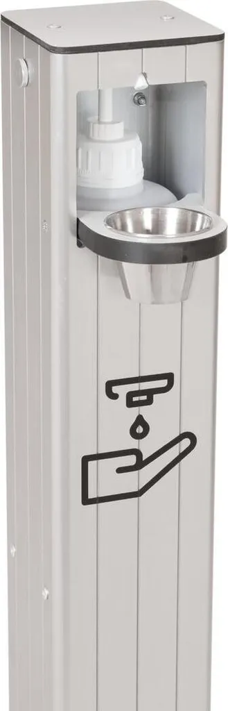 Support ACCESSORY STD-2 en inox pour matériel de désinfection fixe