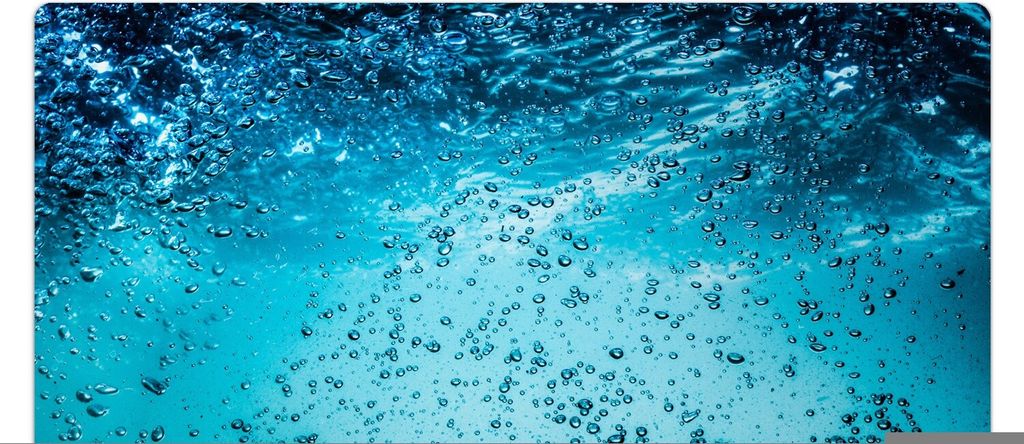 Küchenmatte 60x90 cm Vinylmatte Bodenmatte Dekoration - Spritzen Wasser
