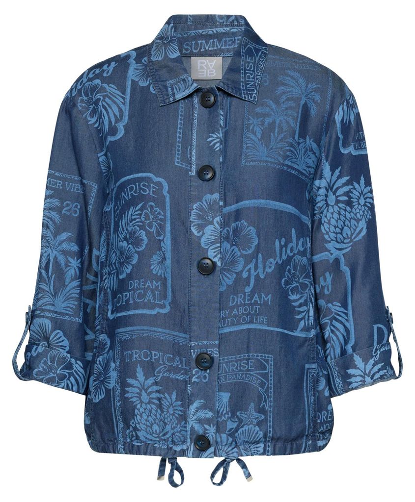 Rabe Jacke in Dunkelblau 40