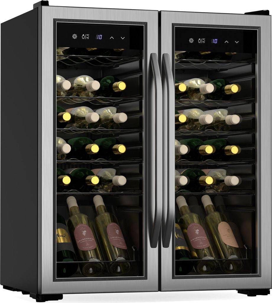 Klarstein Vinamour Cave à vin 2 zones - 36 bouteilles, Image du produit 