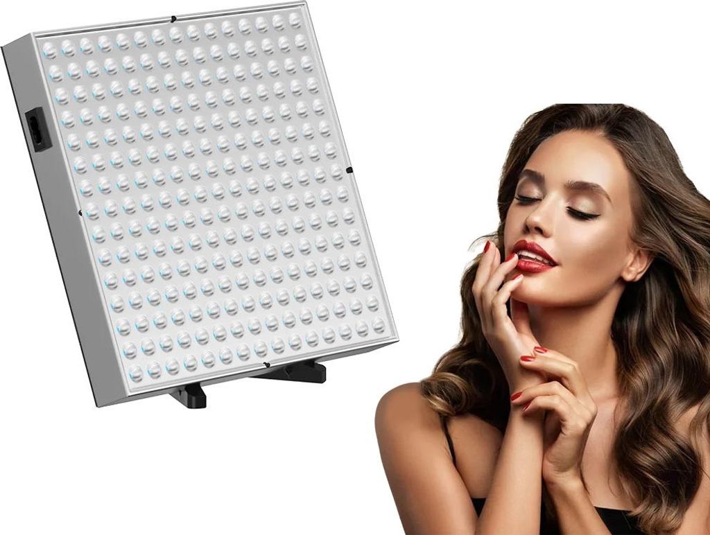 Heimbräunungslampe, 225 Stück LEDs, verstellbare Stütze, 1 SET, 45W