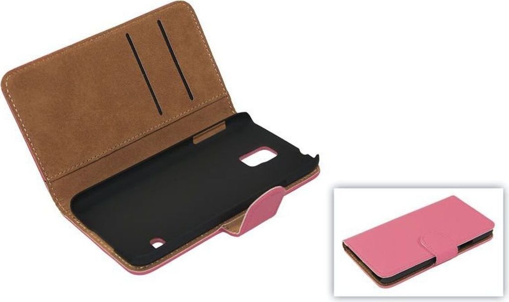 Schutzhülle Case Handytasche (Flip Quer) für Case Handy Apple iPhone SE Rosa