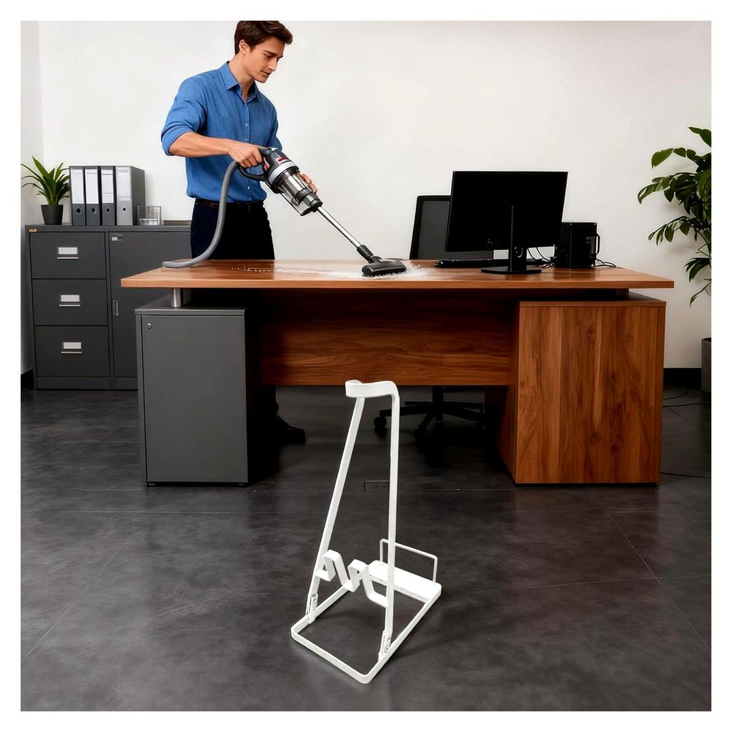 Aufbewahrung für Staubsaugerzubehör, robuster kabelloser Staubsauger-Organizer, platzsparendes Design mit stabiler Halterung, multifunktionaler A...