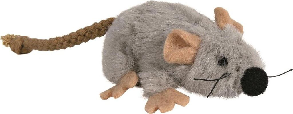 Trixie Katze Spielmaus, Plüsch, 7 cm, für alle Produktbild 