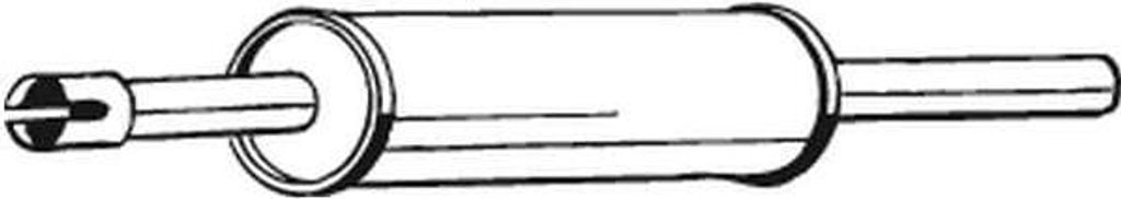 Bosal Mittelschalldämpfer 233-303