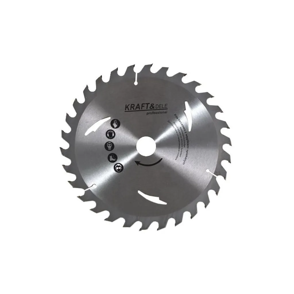 Lama Professionale Legno 250mm 36Z Kraft&Dele KD1035 per Imprese
