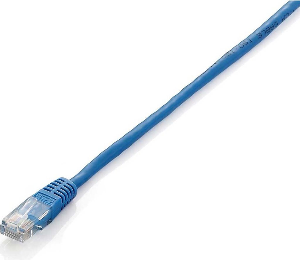Equip Rj-45 U/utp Cat6 3 M Blau Blau One Size