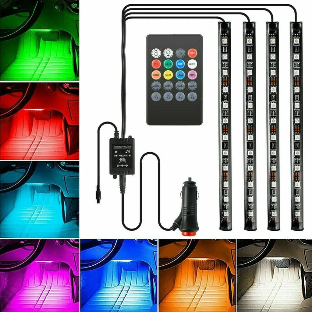 4x 12 LED RGB Innenraumbeleuchtung | Kaufland.de