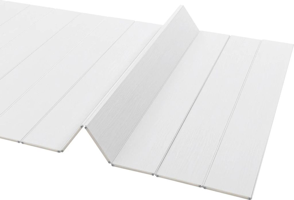 Faltbare Badewannenabdeckung - Badewannenablage - 70×170 cm - Ausziehbar - PVC & Edelstahl - Hitzebeständig bis 80 °C - Tragkraft 5 kg - Weiß