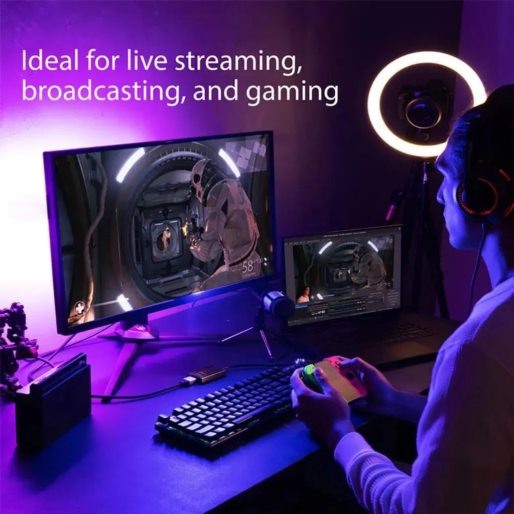 Transformez votre Caméra en Webcam 4K via j5create JVA11-N HDMI USB-C - 14