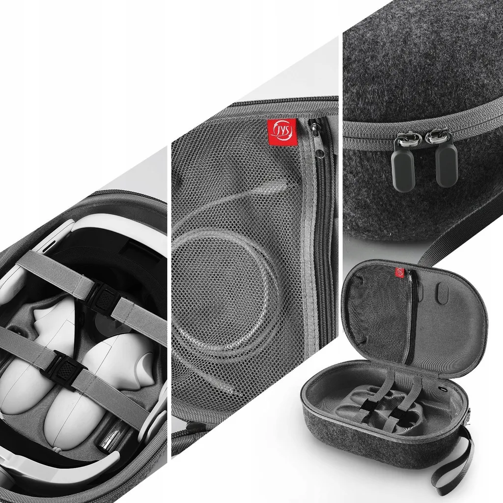 Mallette antichoc Meta Quest 3 compatible Elite Strap modèle JYS-MQ018 - 7