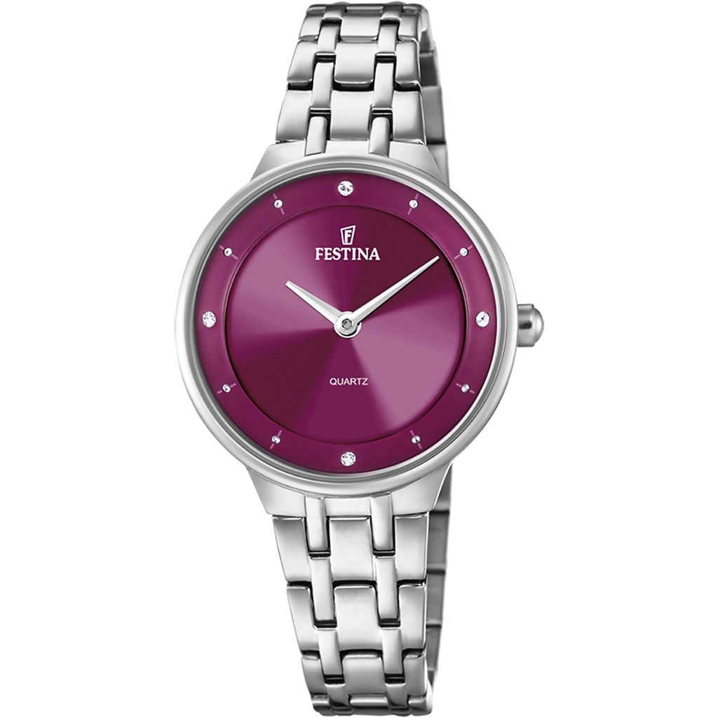 Festina F20600-2 CYRKONIE Damenuhr silber Produktbild 