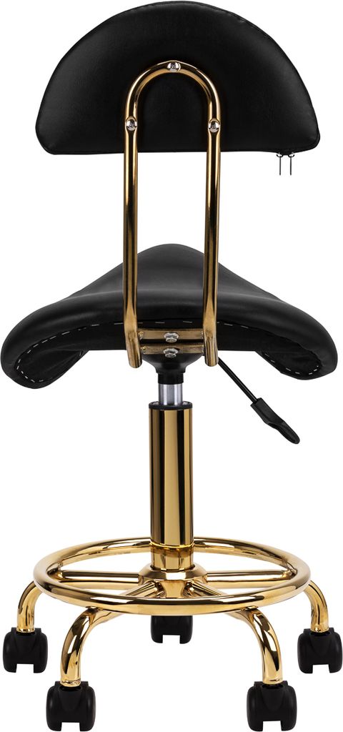 Kozmetická stolička 6001-G Gold - Black Obrázok produktu 4