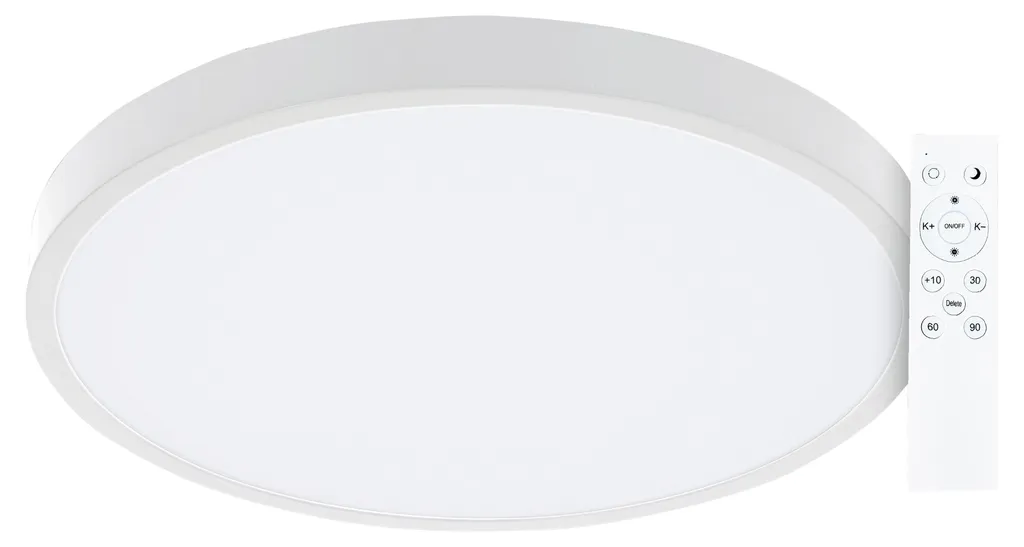 Plafonnier LED Variable CCT de 2700K à 6500K Rami 36 Blanc Puissant 24W