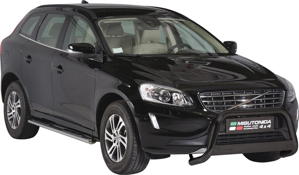 Frontbügel Frontschutzbügel für Volvo XC60 2013-2017 ø63mm Stahl Schwarz Schutz