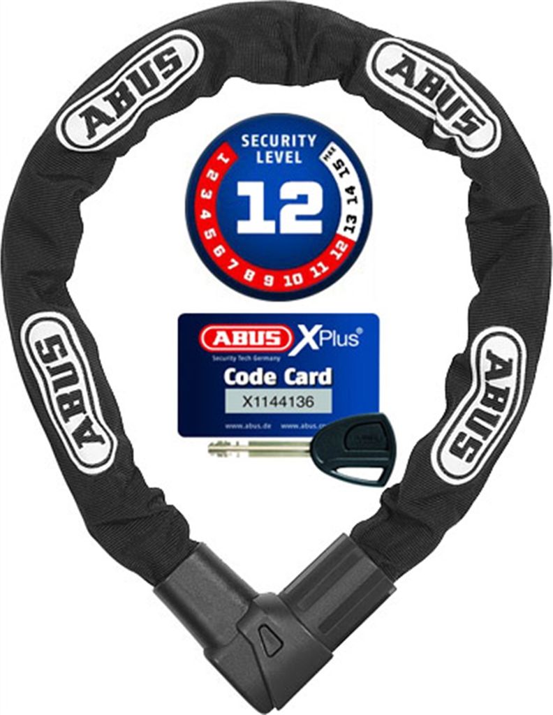 CityChain 1010, L = 110 cm, Ø = 9 mm, Abus, 12042 Produktbild 
