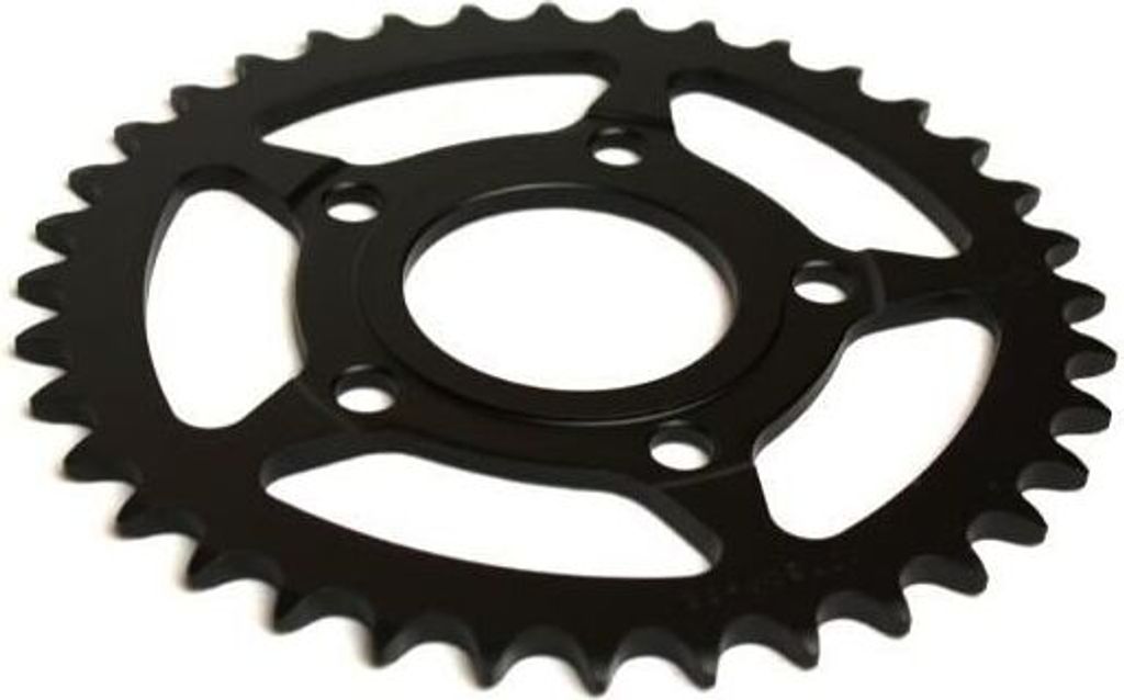 Kettenrad 36 Zähne Teilung 520 Typ JTR604 SCHWARZ für Honda NSR 125 R 98-03