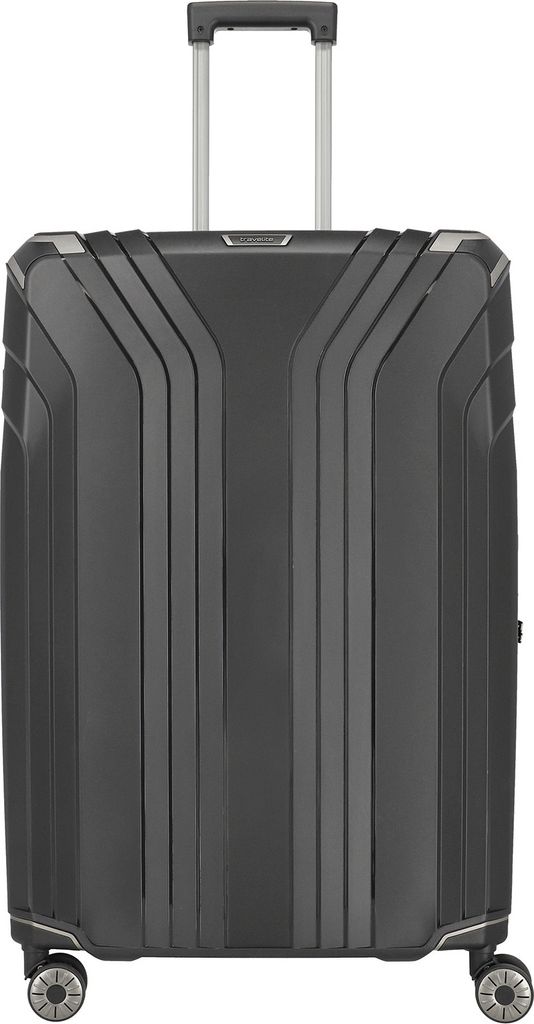 Travelite ELVAA, Wózek, Twardy kask, Czarny, Duży, 4 szt., Zdjęcie produktu 