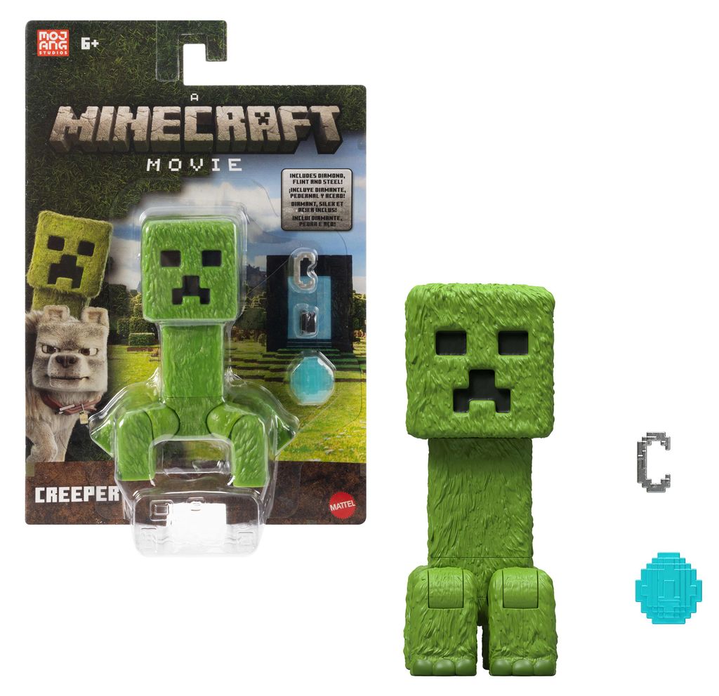 Minecraft Film Figurka filmowa Creeper Produktbild 