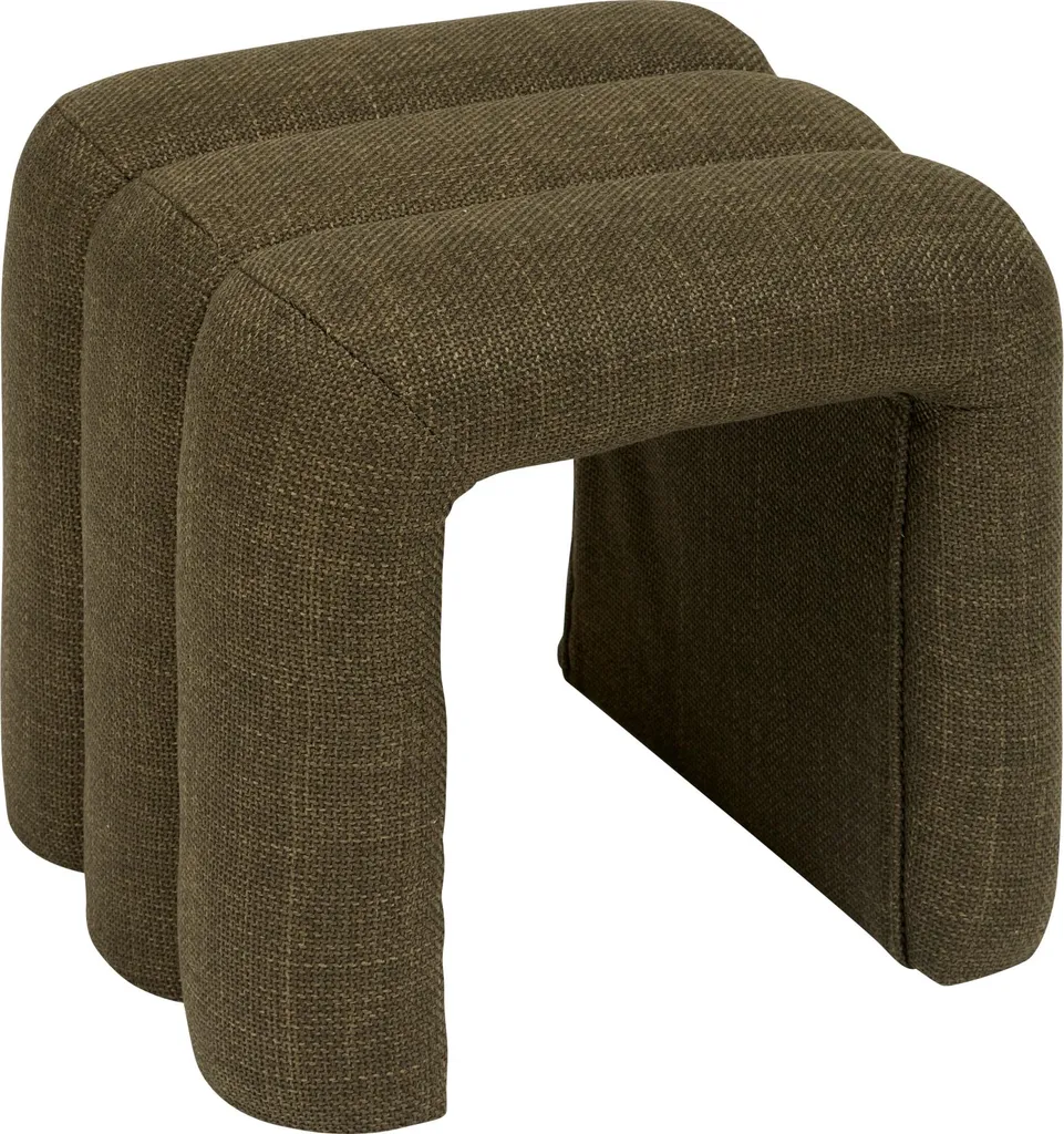 Sitzsack Sisco Vert Khaki en Tissu Résistant : Confort et Style Durable