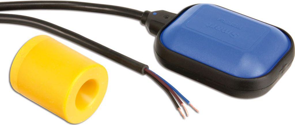 Schwimmerschalter mit 3 m PVC Kabel und Gegengewicht