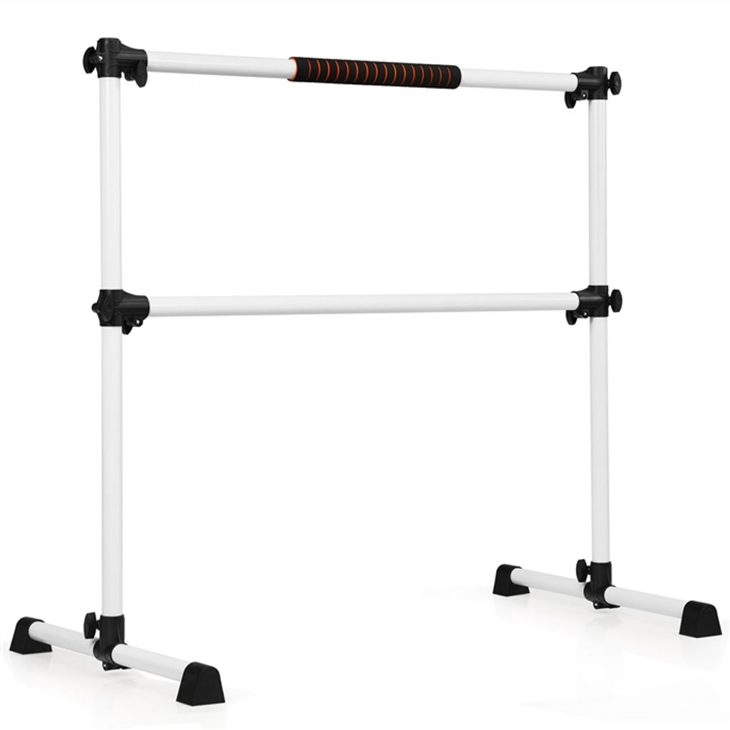 GOPLUS Ballettstange mit 2 Stangen, Ballet-Bar freistehend Produktbild 
