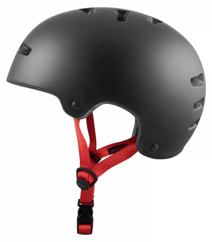Casque TSG Helma Superlight Satin Black - Design Ultra Fin et Robuste