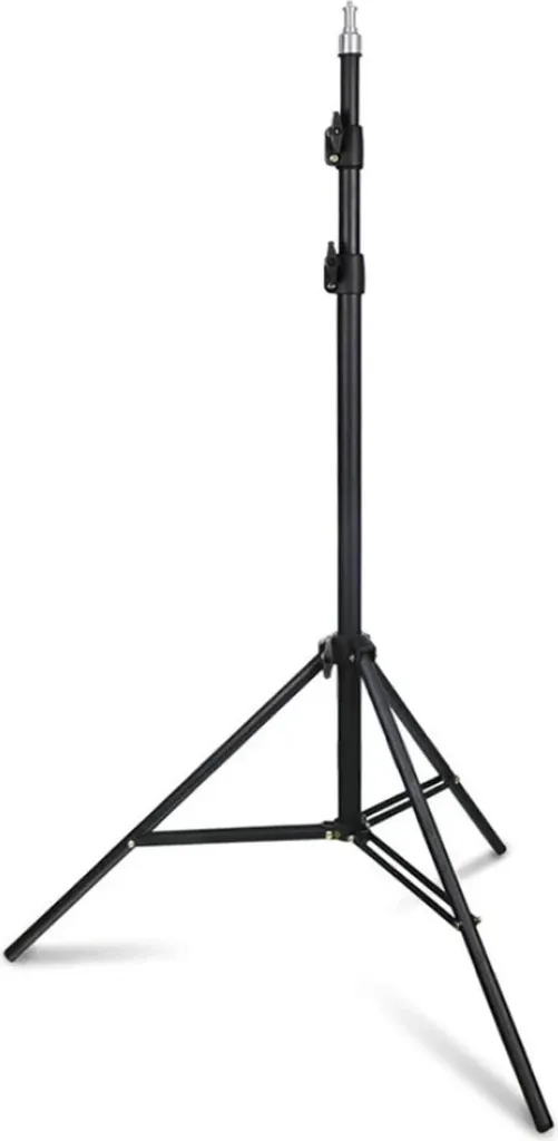 Trépied télescopique stable 67-210 cm avec support en trois parties