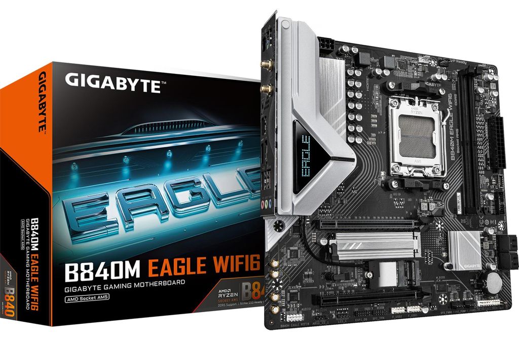 GIGABYTE B840M EAGLE WIFI6, Mainboard Produktbild 